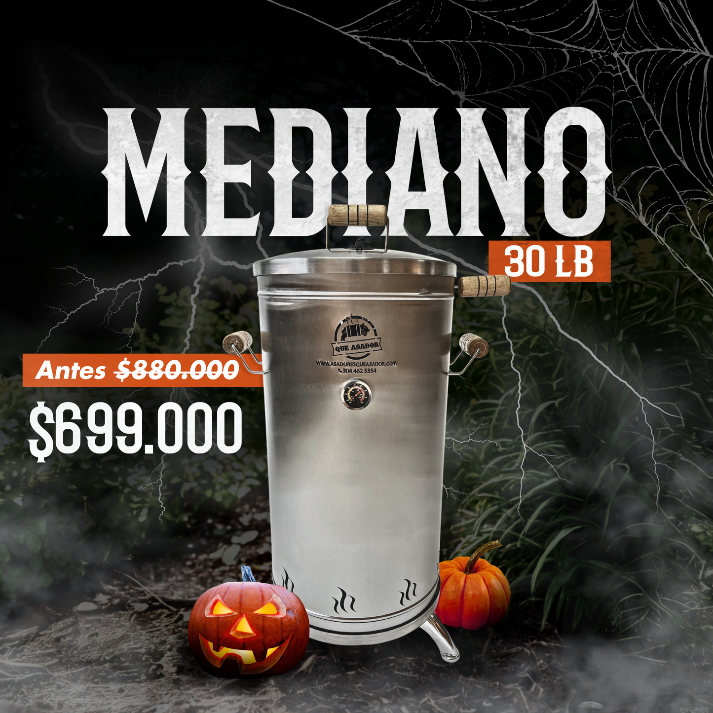 BARRIL MEDIANO 30lb