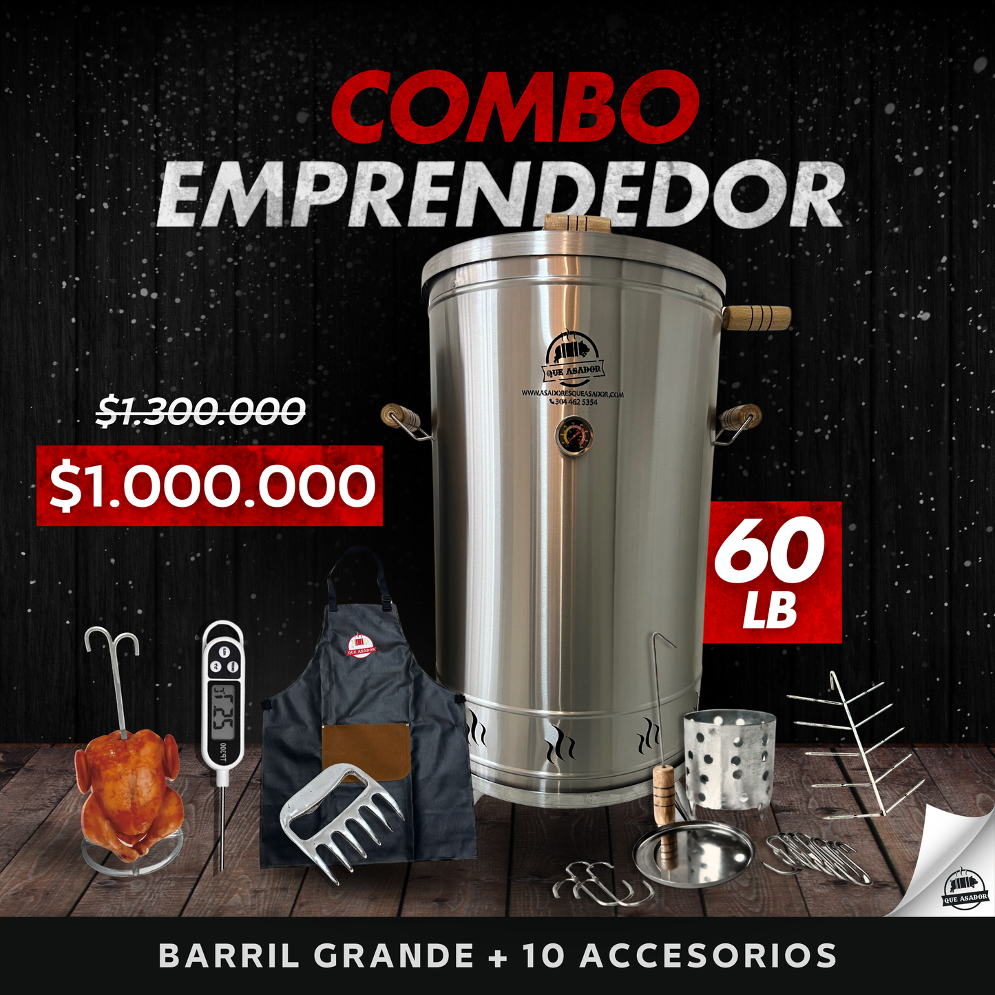 Combo Emprendedor 60LB