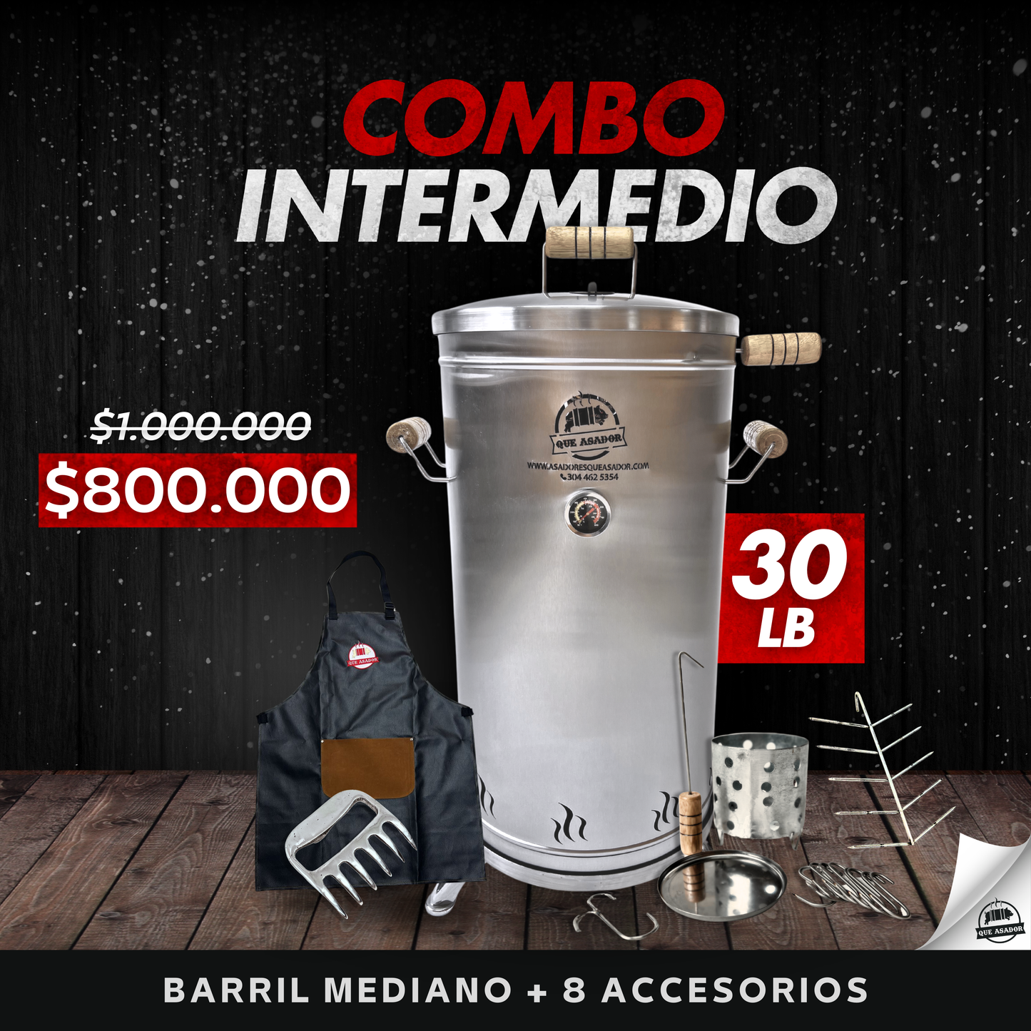 Combo Intermedio 30Lb