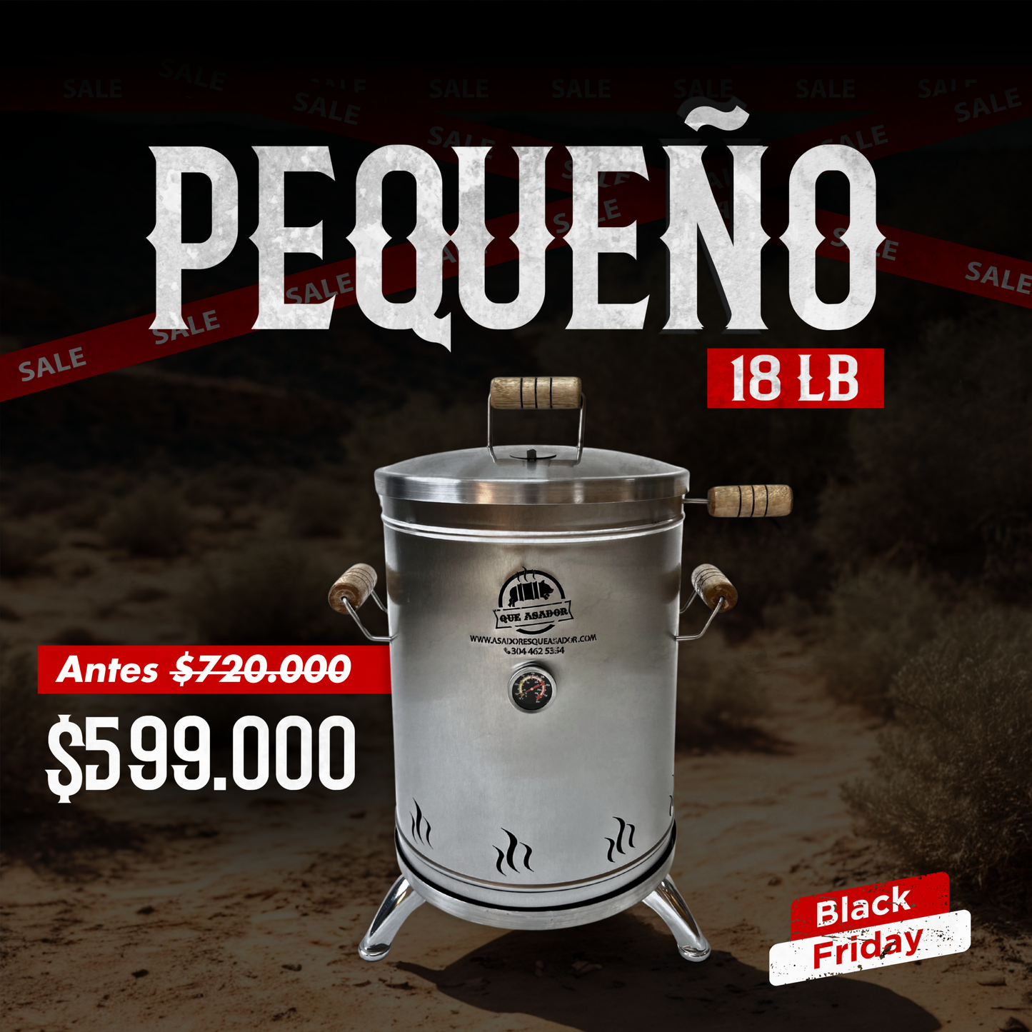 BARRIL PEQUEÑO 18Lb